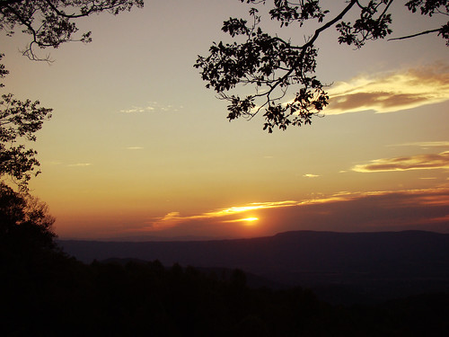 park sunset nature sunshine landscape virginia nationalpark scenery skylinedrive