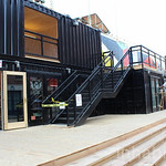 South Street Seaport Shipping Container Beer Garden and Sh… | Flickr ...