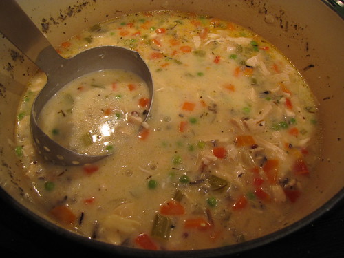 Cream of Chicken Wild Rice Soup