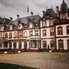 Quick pic of the lovely Chateau...