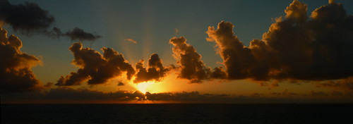 water clouds sunrise nsw kurnell capesolander