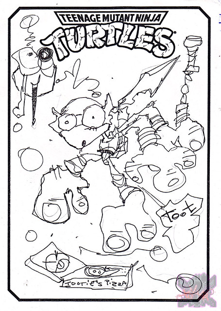 terrible2z.com :: Abandoned TMNT GAG art ; "Whoopie'za"  (( 2002 ))