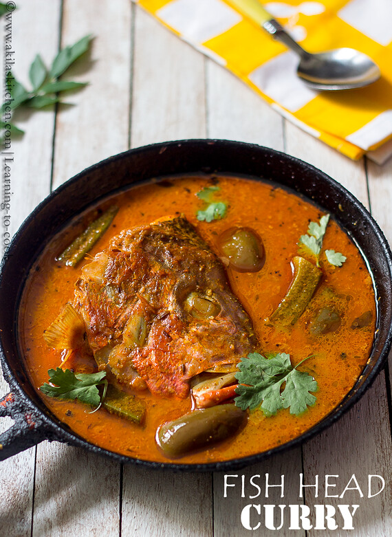 how to make fish head curry