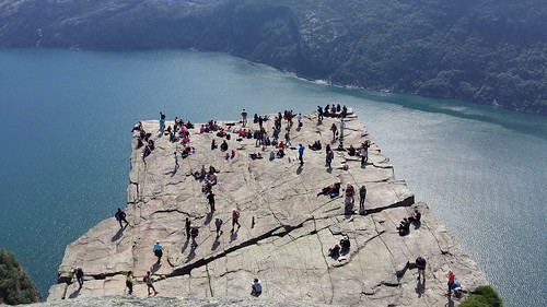 people nature norway landscape hiking fjord preikestolen lysefjiorden