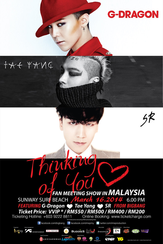 Ticket Launch Thinking Of You Fan Meeting Show In Malaysia