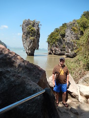 Larry at James Bond Island - Khao Phing Kan - Ko Tapu - Phuket