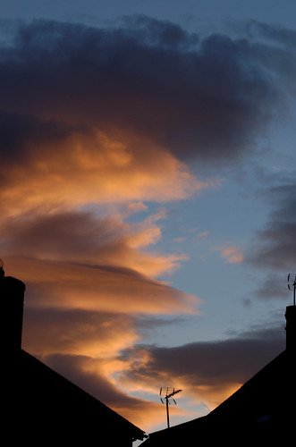 sunset sky cloud sun silhouette wales twilight nikon dusk dxo d7000