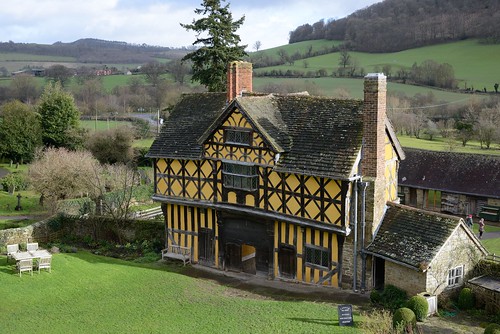 england house castle shropshire stokesay
