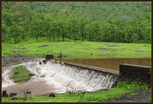 Small check dam between Parali and Wada