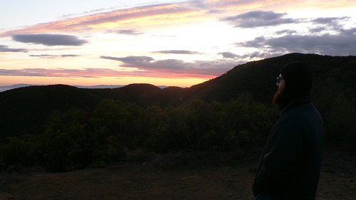 Matilija Overlook at Sunset