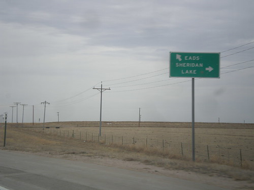 sign colorado intersection biggreensign us287 kiowacounty co96