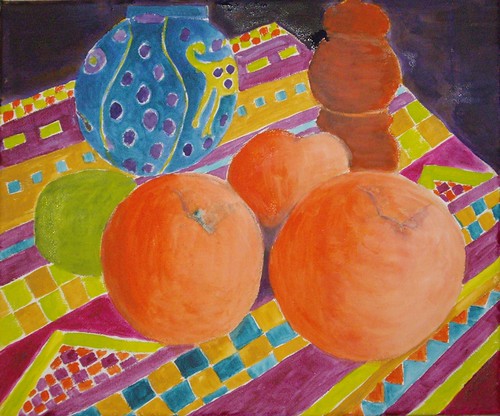 Acrylic painting - after Matisse