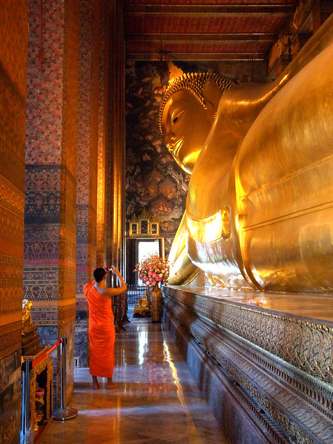 Reclining Buddha at Wat Pho in Bangkok