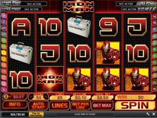 Iron Man slot game online review
