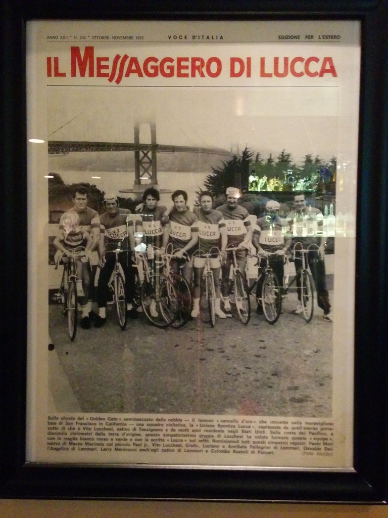 sweet poster in Marin earlier today: (1972) Unione Sportiva Lucca =] ma che carino