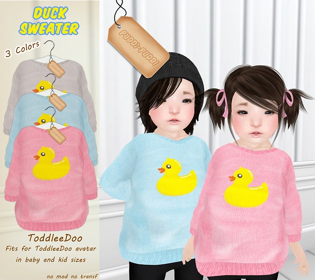 ::Puddi-Puddi:: ToddleeDoo Duck Sweater