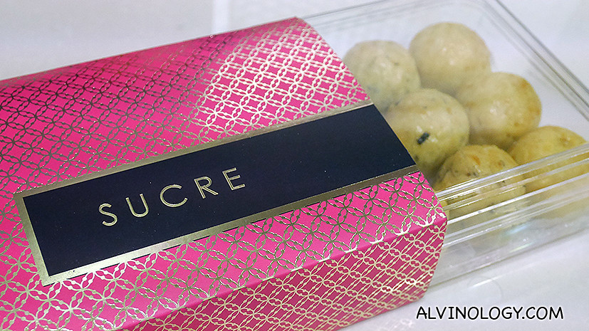 Sucre's 8 HAPPINESS (八喜) pineapple truffles to usher in lunar new year - Alvinology