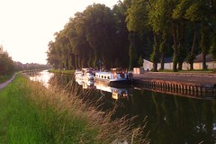 The Canal at Abbeville, Normandy