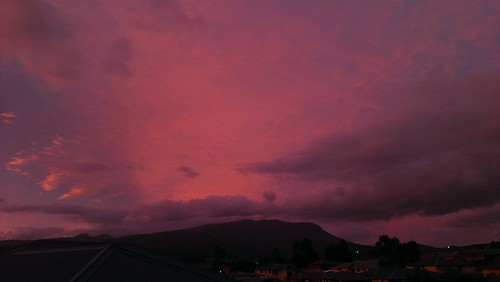 sunset tasmania hobart mtwellington flickrandroidapp:filter=none
