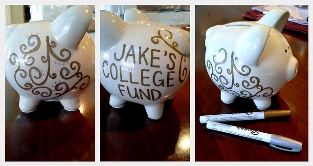 college fund piggy bank