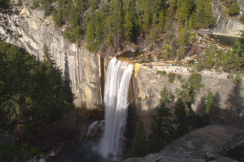california winter people landscape waterfall warm hiking sunny yosemitenationalpark february sierranevada vernalfalls 2015 johnmuirtrail