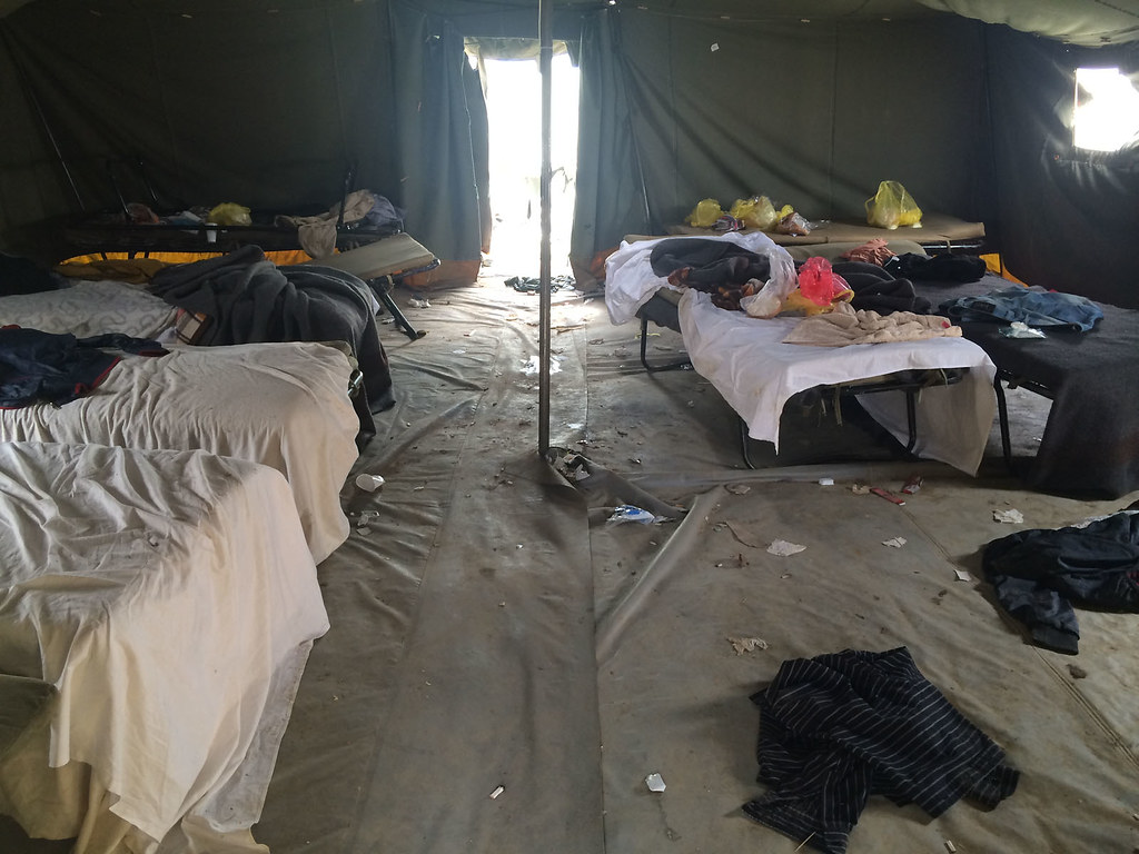 Menedékkérők tábora Körmenden