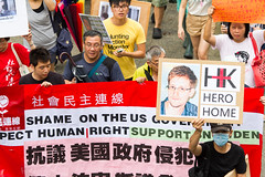 Is Snowden a Hero? / SnowdenHK: 香港聲援斯諾登遊行 Hong Kong Rally to Support Snowden / SML.20130615.7D.42298