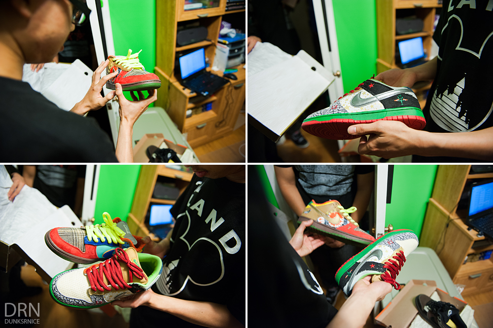 What The Dunk SB's.