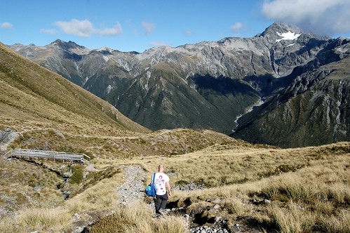 newzealand man mountains nature beauty walking hiking arthurspass nz southisland kiwi aotearoa templebasin