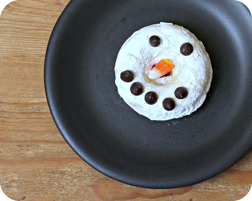Snowman Doughnut