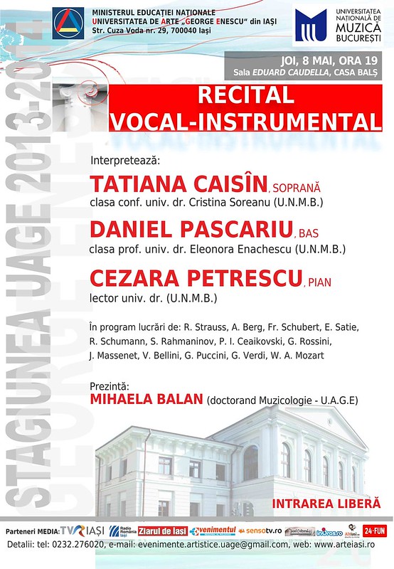 2014.05.08.Recital vocal instrumental UNMB
