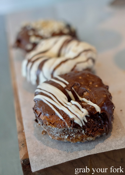 Nutella cronut at Blackboard Coffee, Varsity Lakes, Gold Coast