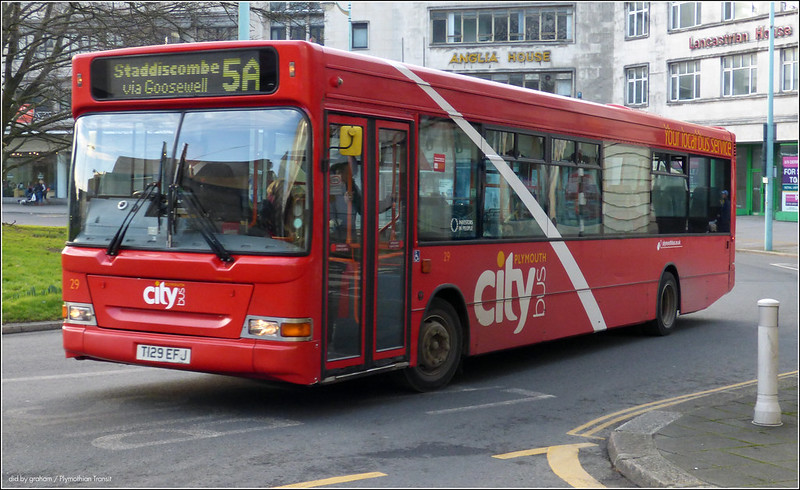 Plymouth Citybus 029 T129EFJ