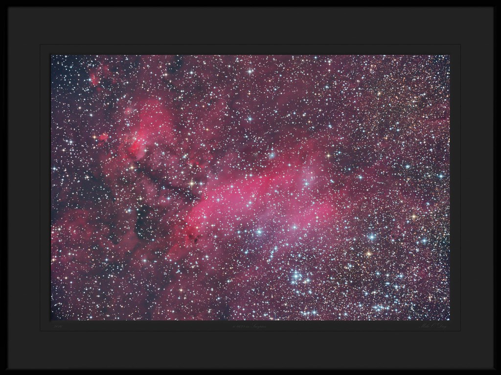 IC 4628 ( Prawn Nebula ) in Scorpius - by Mike O'Day ( https://500px.com/mikeoday )