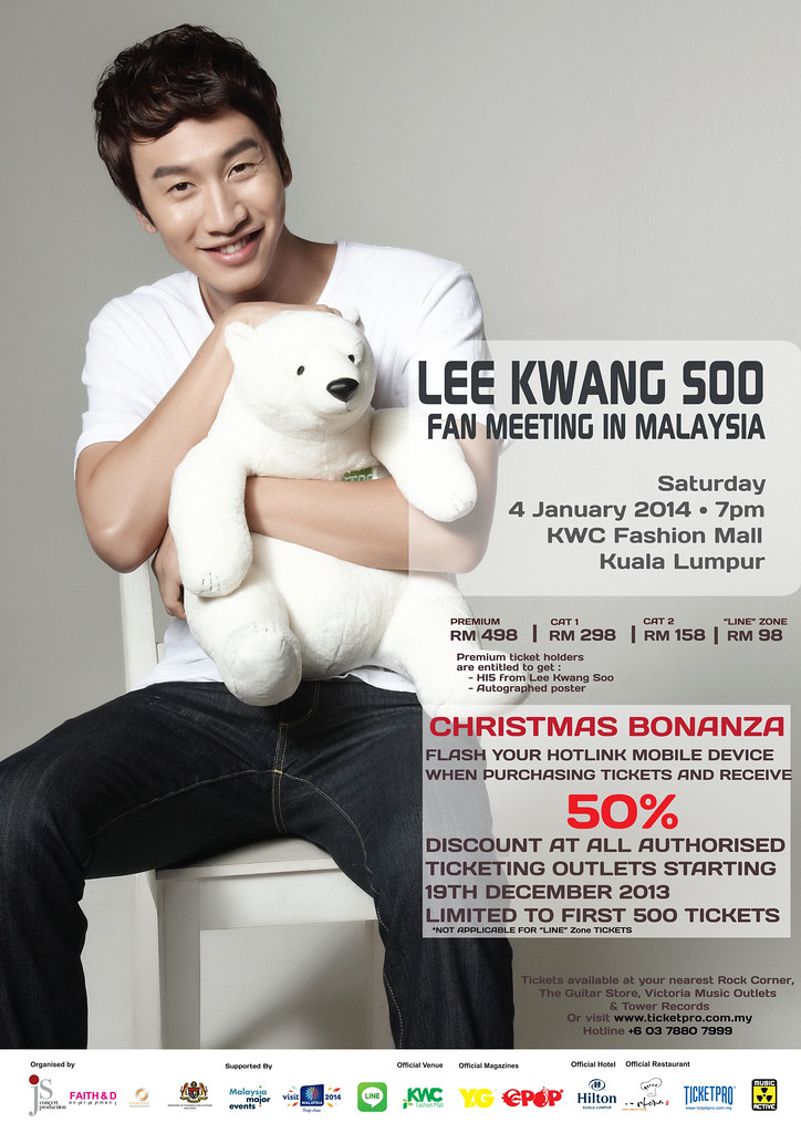 Lee Kwang Soo Fan Meeting In Malaysia
