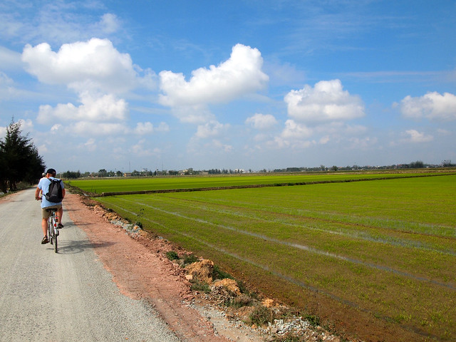 Cycling around Hue, Vietnam