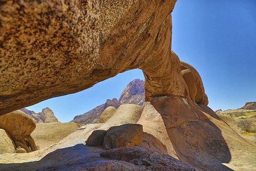 rocks arches namibia spitzkopf