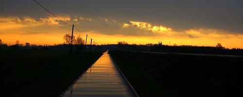 morning panorama rain sunrise landscape dawn sony poland polska poranek a77 deszcz beautifulearth pejzaż wschódsłońca świt goniądz