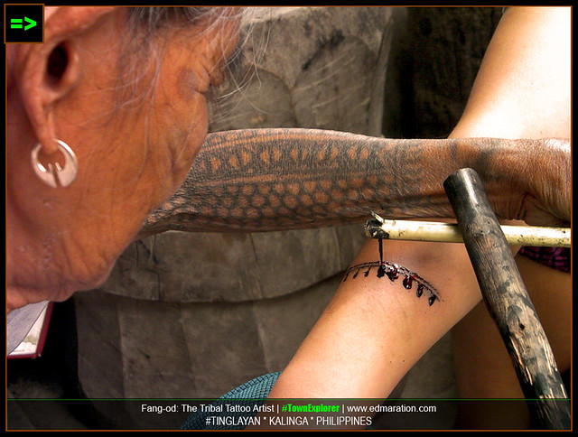 TINGLAYAN • Fang-Od (Whang-Od): The Last Tribal Tattoo Artist of Kalinga - EDMARATION #TownExplorer