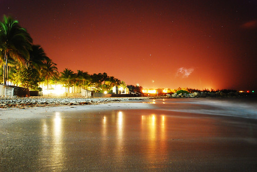 nightphotography beach nightphoto bahamas grandluacayan