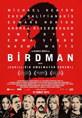 Birdman veya (Cahilliğin Umulmayan Erdemi) (2015)