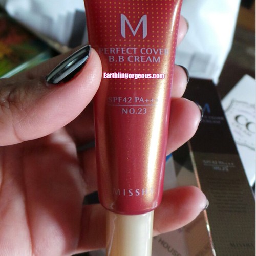 Missha Perfect Cover BB Cream review by Earthlingorgeous
