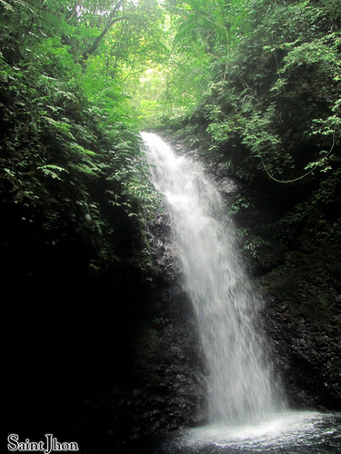 mountain river waterfalls