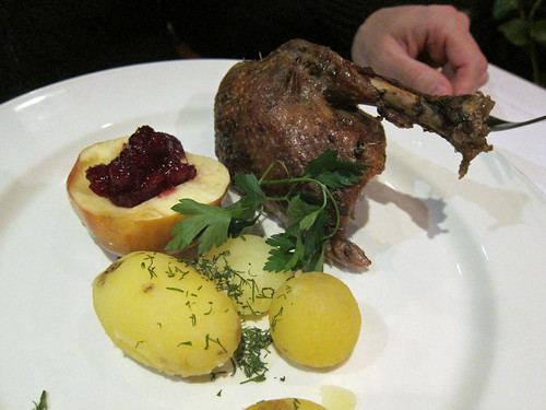 Breast of Duck served with Cherry Sauce