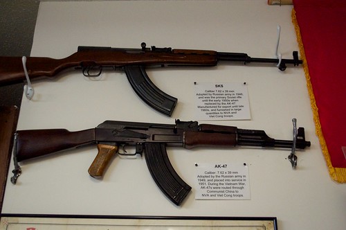 pioneermuseumofalabama troy pikecounty sks ak47 assaultrifle firearm vietnamwar vc nva
