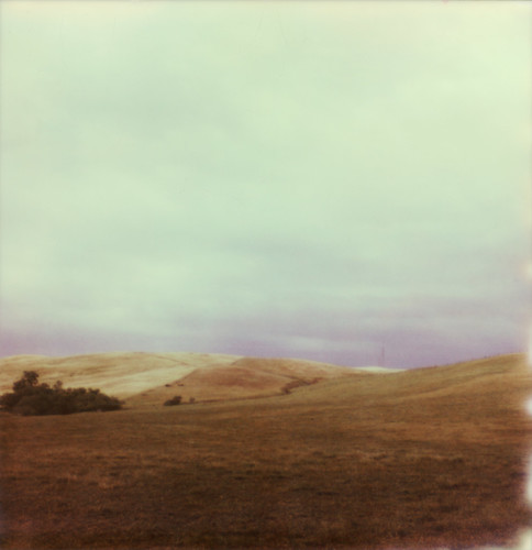 film fog clouds landscape hills pasture instant slr680 theimpossibleproject px680