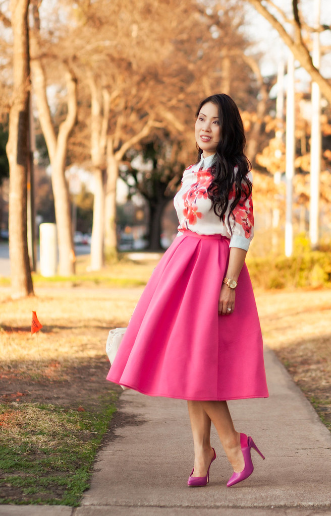 Pretty in Pink - cute & little | Dallas Petite Fashion Blogger