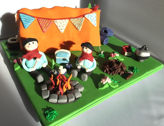 3D Cake by Lindsey Walker of Hawkesyard Cakes