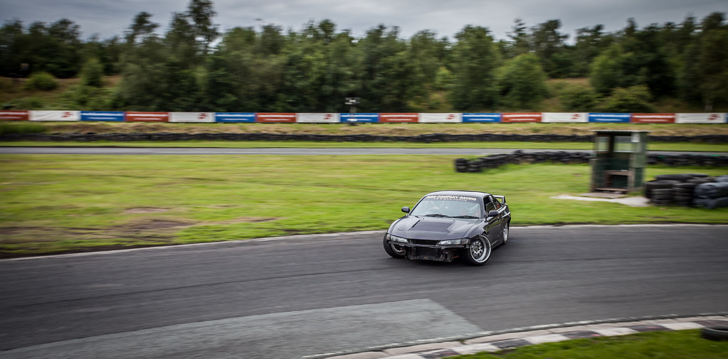 Liam Drifting at Three Sisters Race Track