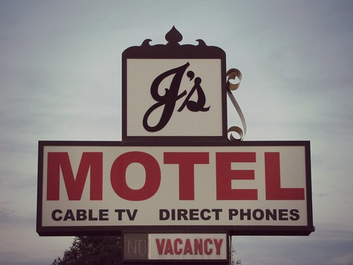colorado dusk springfield motels smalltowns highplains plasticsigns vintagemotels